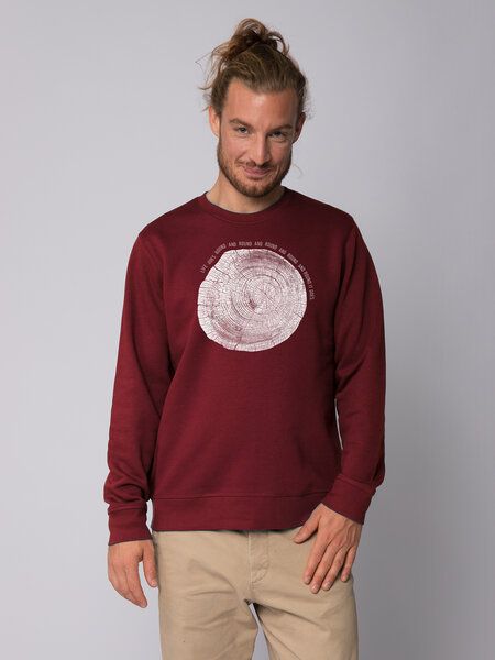 watapparel Sweatshirt Unisex Baumscheibe watapparel Sweatshirt Unisex Baumscheibe von watapparel