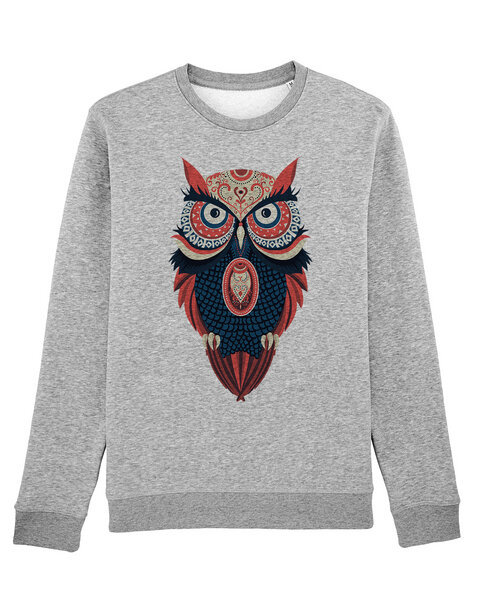 watapparel Sweatshirt Unisex Colorful Owl von watapparel