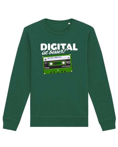 watapparel Sweatshirt Unisex Digital ist besser von watapparel