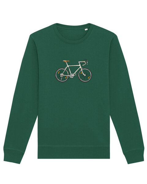 watapparel Sweatshirt Unisex Doodle bike von watapparel