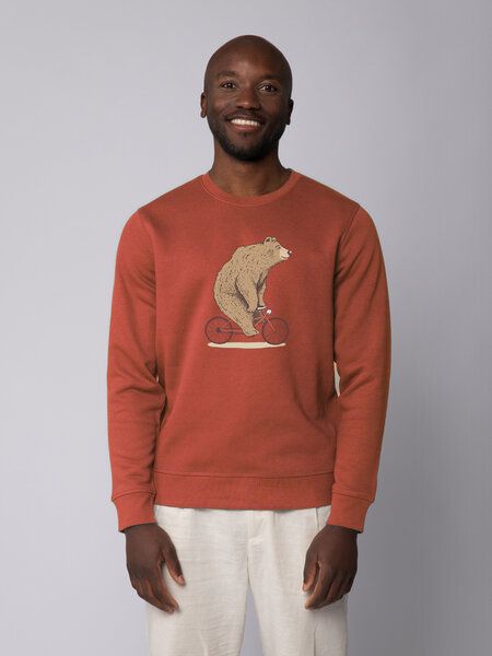 watapparel Sweatshirt Unisex Fahrradbär von watapparel