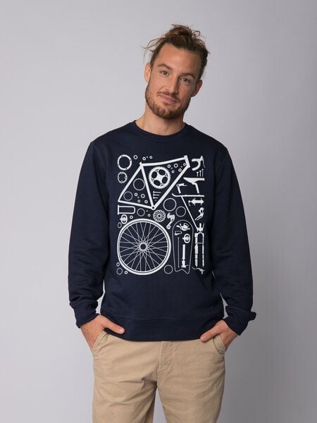 watapparel Sweatshirt Unisex Fahrradteile von watapparel