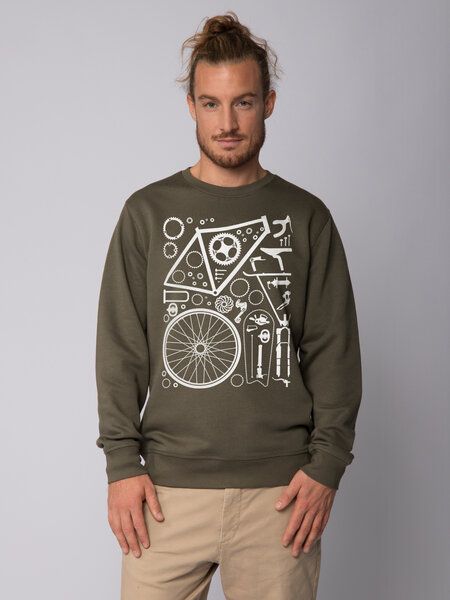 watapparel Sweatshirt Unisex Fahrradteile watapparel Sweatshirt Unisex Fahrradteile von watapparel