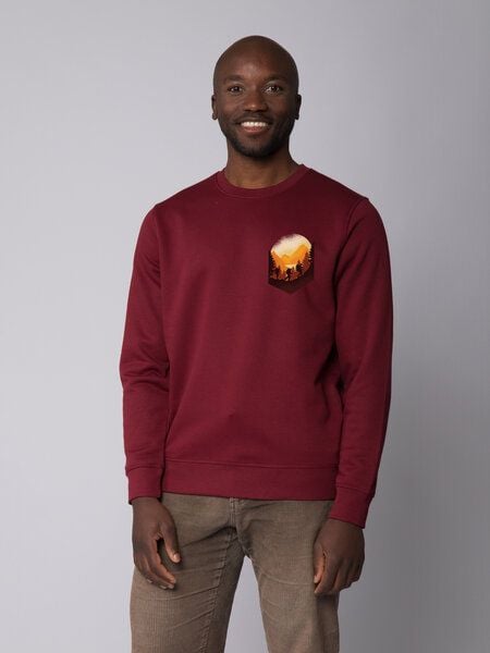 watapparel Sweatshirt Unisex Hiking in the mountains von watapparel