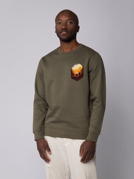 watapparel Sweatshirt Unisex Hiking in the mountains watapparel Sweatshirt Unisex Hiking in the mountains von watapparel