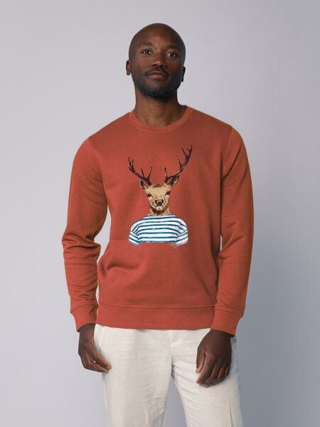 watapparel Sweatshirt Unisex Hirsch von watapparel