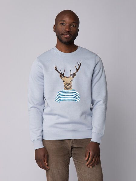 watapparel Sweatshirt Unisex Hirsch von watapparel