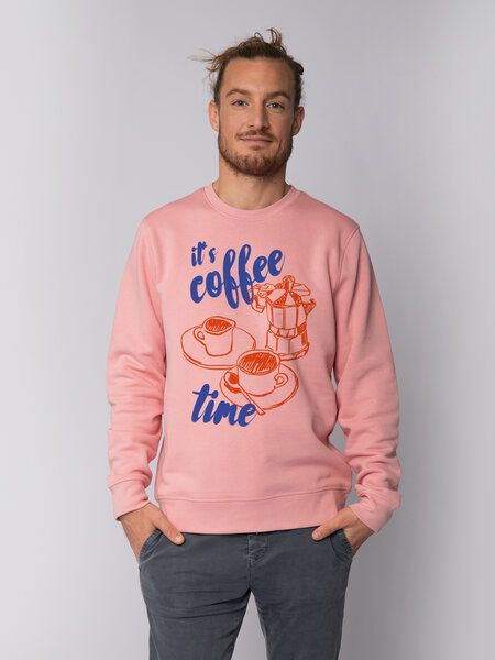 watapparel Sweatshirt Unisex Its coffee time von watapparel