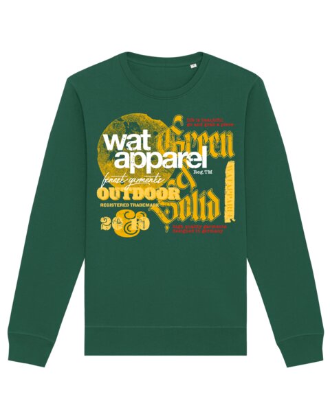 watapparel Sweatshirt Unisex LIMITED EDITION LOGO PRINT 02 von watapparel