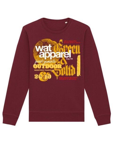 watapparel Sweatshirt Unisex LIMITED EDITION LOGO PRINT 02 von watapparel