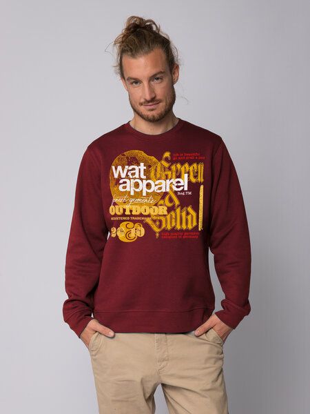 watapparel Sweatshirt Unisex LIMITED EDITION LOGO PRINT 02 von watapparel