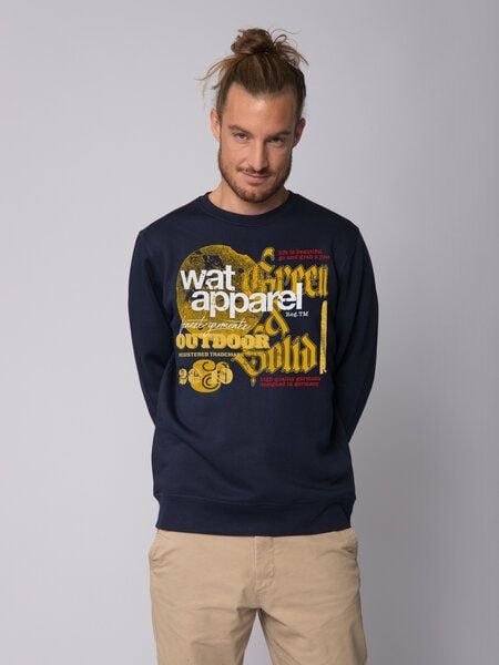 watapparel Sweatshirt Unisex LIMITED EDITION LOGO PRINT 02 von watapparel