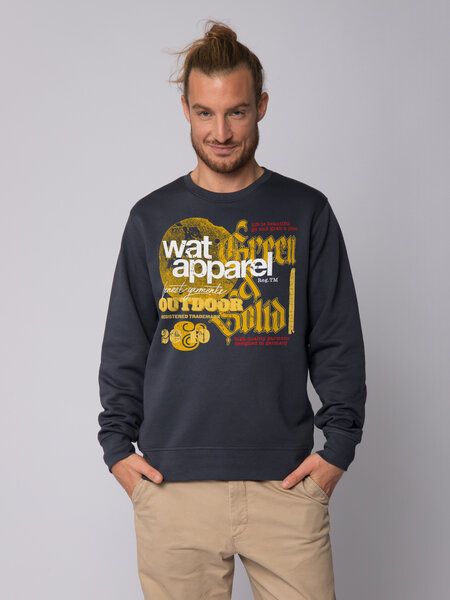 watapparel Sweatshirt Unisex LIMITED EDITION LOGO PRINT 02 von watapparel