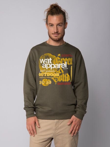 watapparel Sweatshirt Unisex LIMITED EDITION LOGO PRINT 02 von watapparel