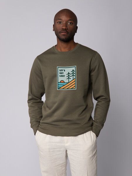 watapparel Sweatshirt Unisex Let's Get Lost von watapparel