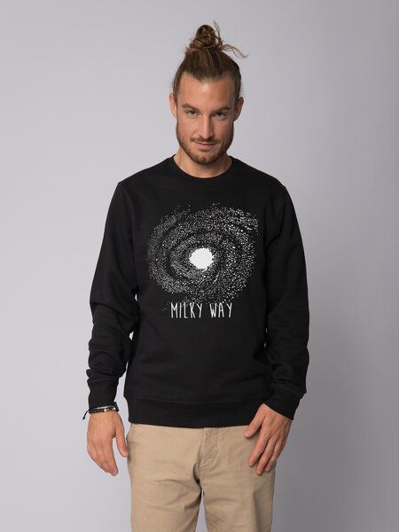 watapparel Sweatshirt Unisex Milky way von watapparel