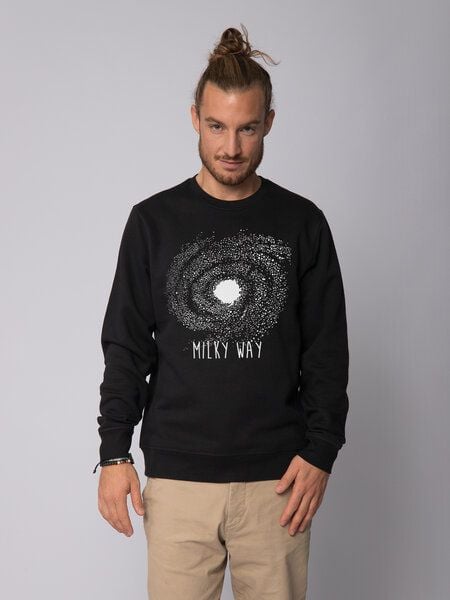 watapparel Sweatshirt Unisex Milky way von watapparel