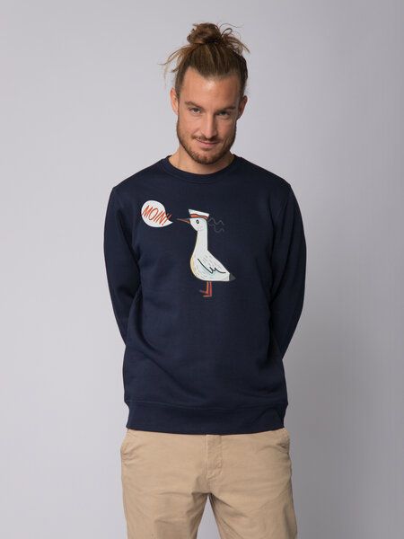 watapparel Sweatshirt Unisex Moin Seagull von watapparel