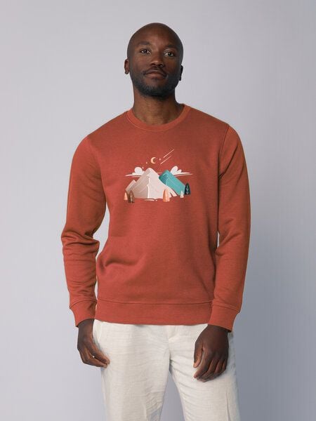 watapparel Sweatshirt Unisex Night & Clouds von watapparel