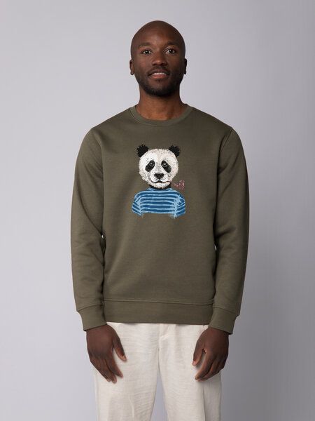watapparel Sweatshirt Unisex Panda von watapparel