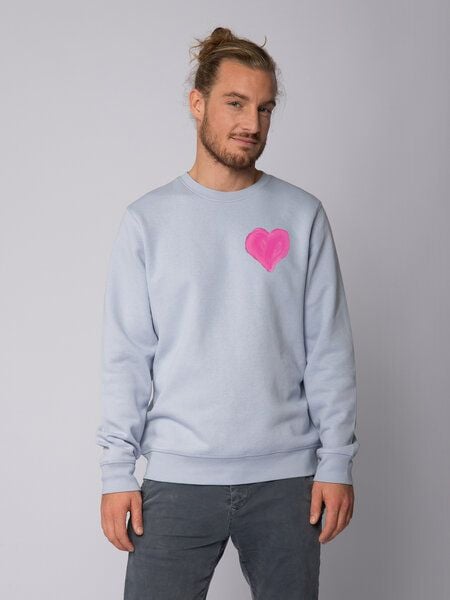 watapparel Sweatshirt Unisex Pink Heart von watapparel