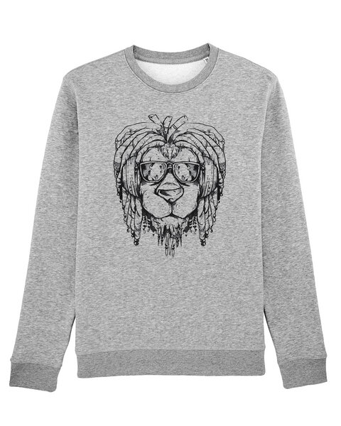 watapparel Sweatshirt Unisex Rasta Lion von watapparel