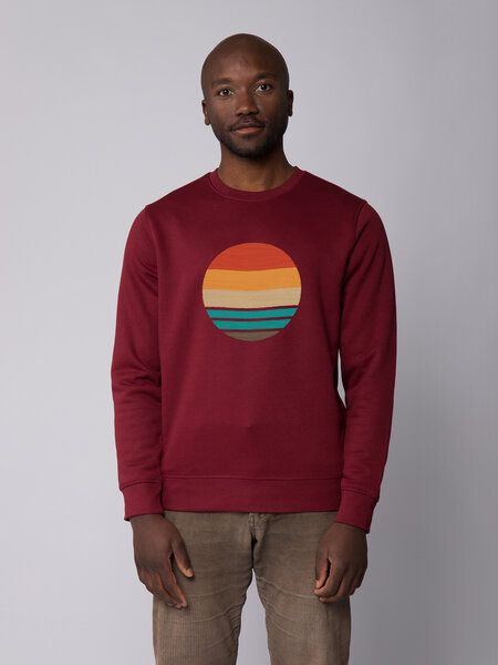watapparel Sweatshirt Unisex Retro Sunset Ocean von watapparel