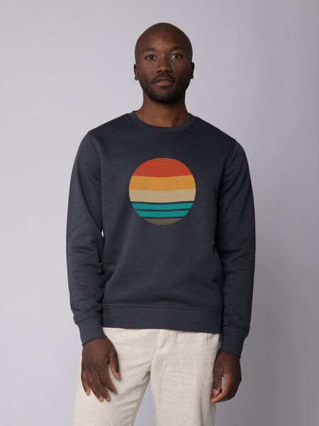 watapparel Sweatshirt Unisex Retro Sunset Ocean von watapparel