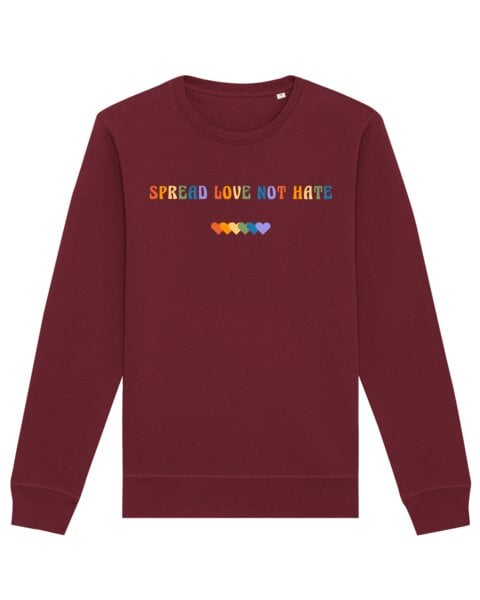 watapparel Sweatshirt Unisex Spread love, not hate von watapparel