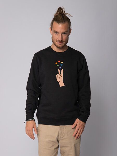 watapparel Sweatshirt Unisex Spread love von watapparel