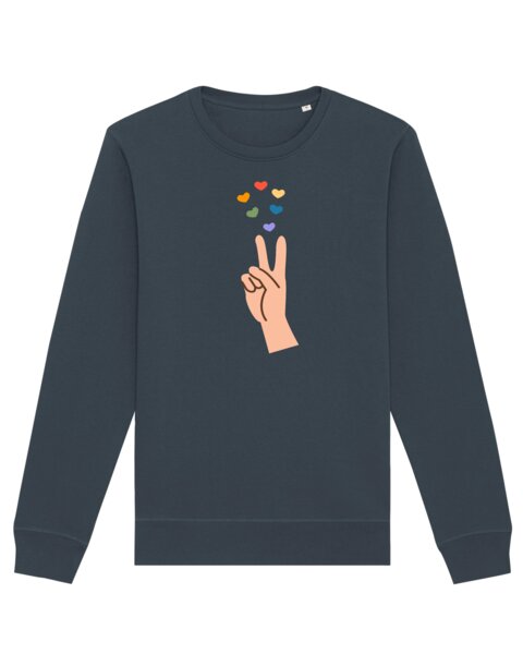 watapparel Sweatshirt Unisex Spread love von watapparel