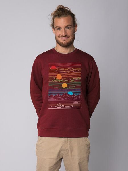watapparel Sweatshirt Unisex Sun And Moon watapparel Sweatshirt Unisex Sun And Moon von watapparel