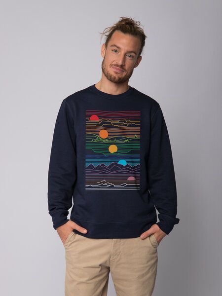 watapparel Sweatshirt Unisex Sun And Moon von watapparel