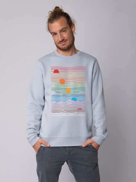 watapparel Sweatshirt Unisex Sun And Moon von watapparel