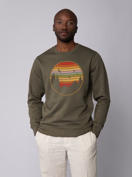 watapparel Sweatshirt Unisex Sunset Berge & Tannen watapparel Sweatshirt Unisex Sunset Berge & Tannen von watapparel