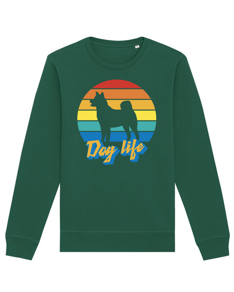 watapparel Sweatshirt Unisex Sunset dog life von watapparel