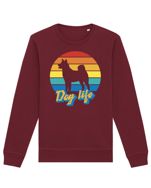 watapparel Sweatshirt Unisex Sunset dog life von watapparel