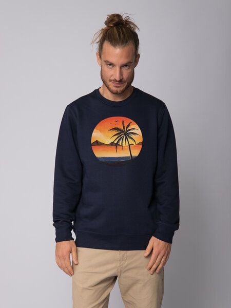 watapparel Sweatshirt Unisex Sunset on palm beach von watapparel