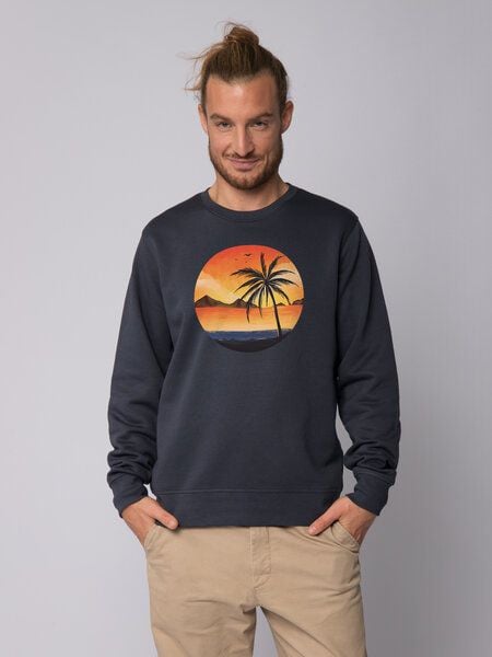watapparel Sweatshirt Unisex Sunset on palm beach von watapparel