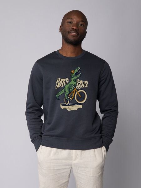 watapparel Sweatshirt Unisex T-Rex Fahrrad von watapparel