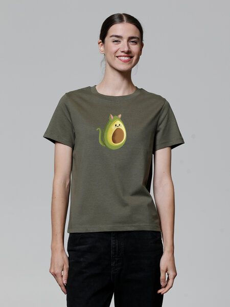 watapparel T-Shirt Frauen Avocato watapparel T-Shirt Frauen Avocato von watapparel