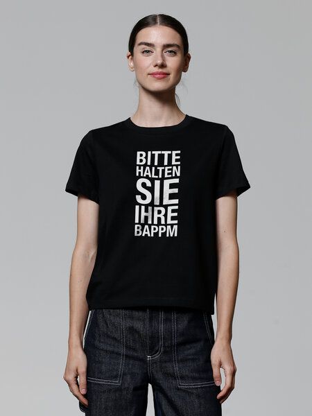 watapparel T-Shirt Frauen Bitte Halten Sie Ihre Bappm von watapparel