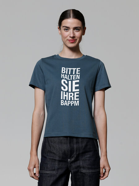 watapparel T-Shirt Frauen Bitte Halten Sie Ihre Bappm von watapparel