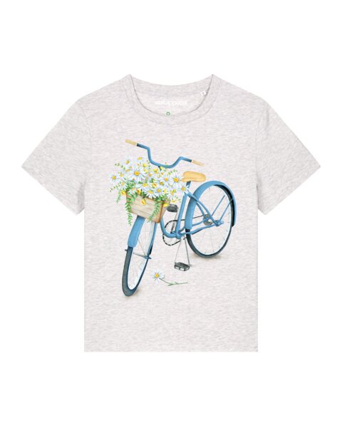 watapparel T-Shirt Frauen Blaues Damenrad von watapparel