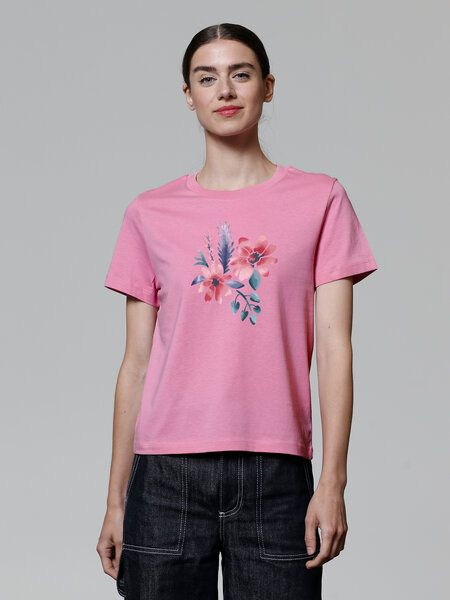 watapparel T-Shirt Frauen Blume in Wasserfarbe 02 von watapparel
