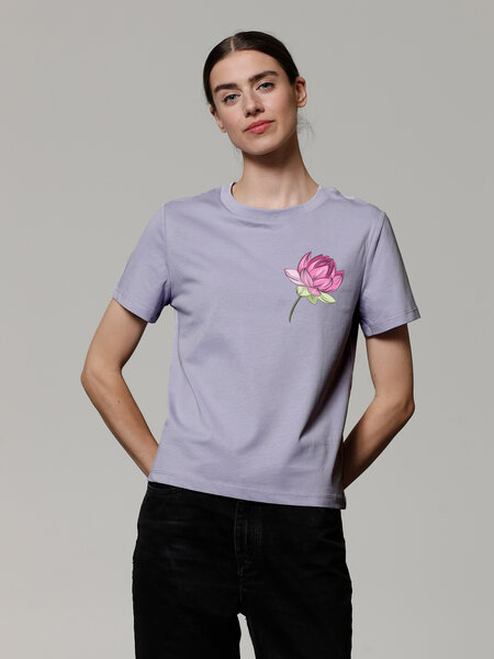 watapparel T-Shirt Frauen Blume von watapparel