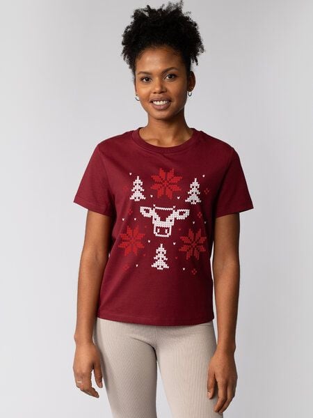 watapparel T-Shirt Frauen Christmas with love von watapparel