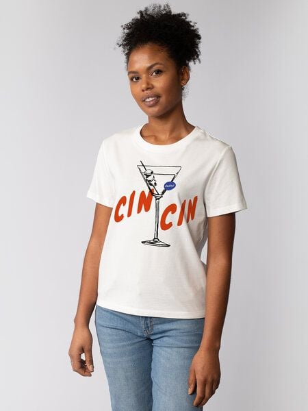 watapparel T-Shirt Frauen Cin Cin von watapparel