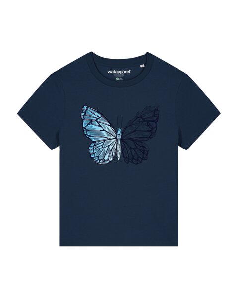 watapparel T-Shirt Frauen Crystal Butterfly von watapparel