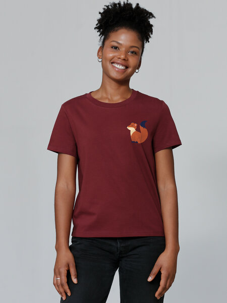 watapparel T-Shirt Frauen Cute Fox von watapparel